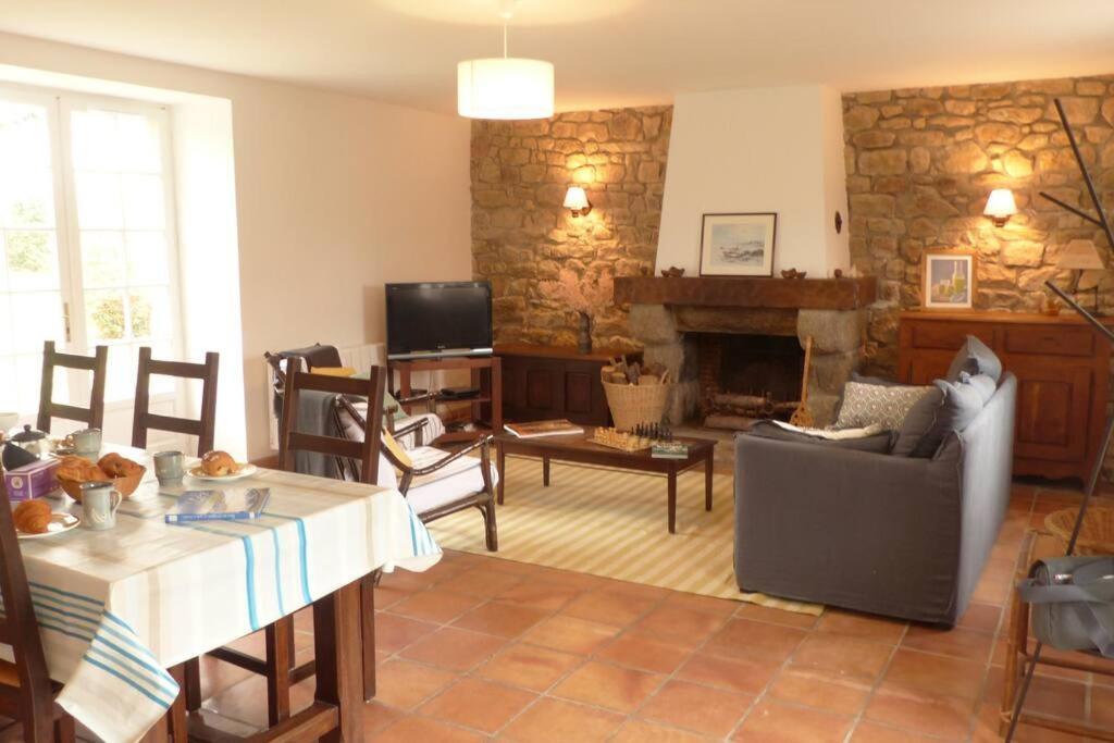 Crac'H, Grande Maison De Vacances Au Calme Crach Exterior foto